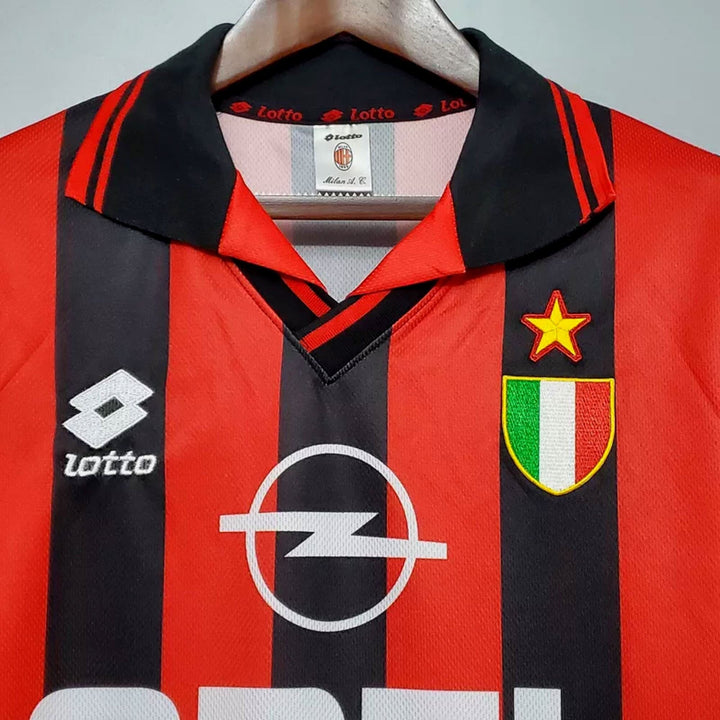 1996/97 AC Milan Home Jersey – Baresi 6 - ITASPORT