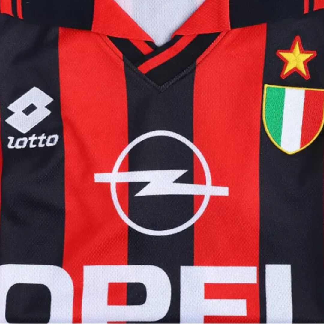 1996/97 AC Milan Home Jersey Kids Retro Edition - ITASPORT