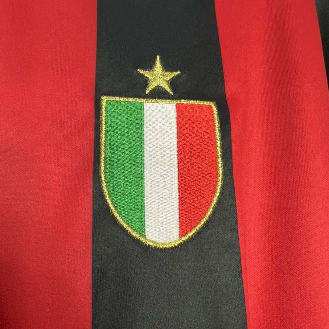 AC Milan 1988/89 Home Retro Jersey Maldini 3 - ITASPORT