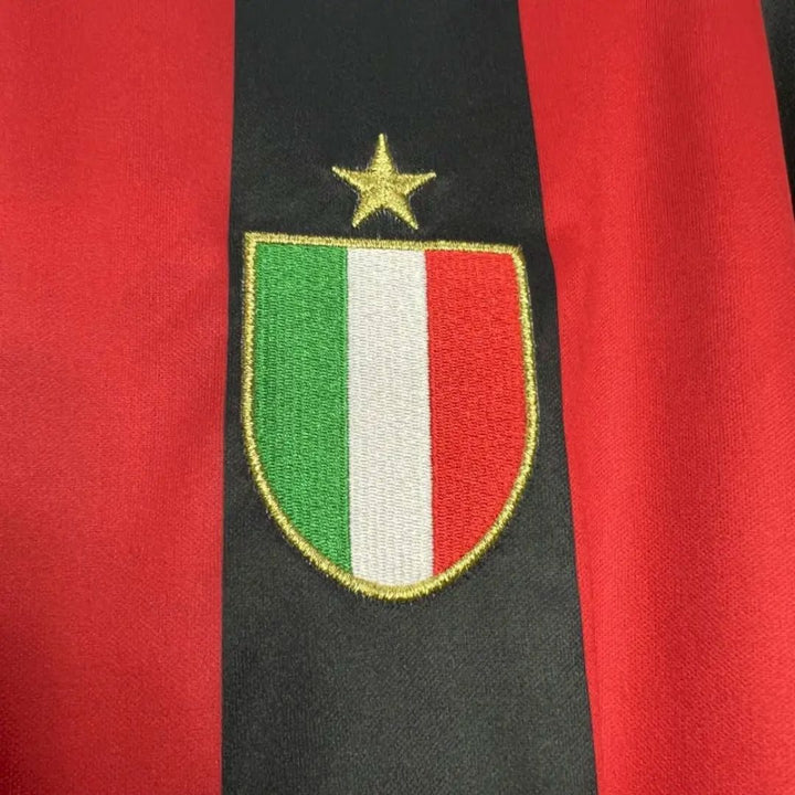 AC Milan 1988/89 Home Retro Jersey Maldini 3 - ITASPORT