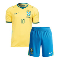 Brazil 2026 Home Kids Kit – Neymar 10 - NIKE