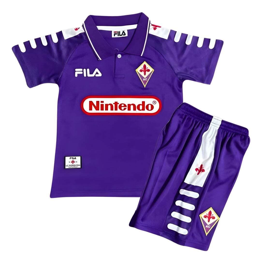 Fiorentina 1998 Home Jersey Kids Retro - KAPPA
