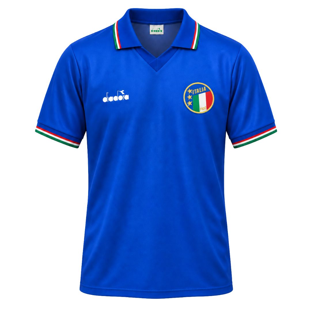 Italy 1990 World Cup Home Retro Jersey – Baresi 2 - ITASPORT