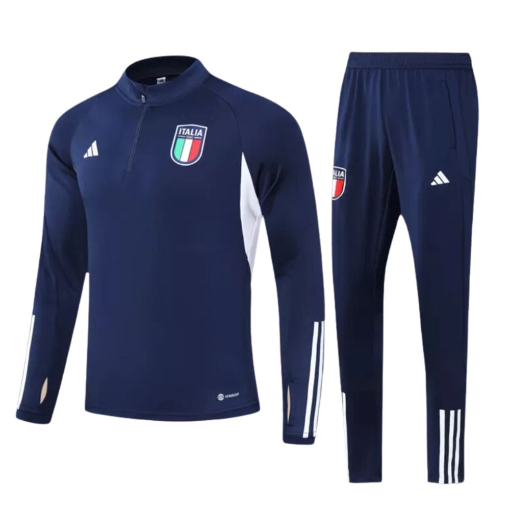 Italy Kids Training Tracksuit 23/24 - ADIDAS