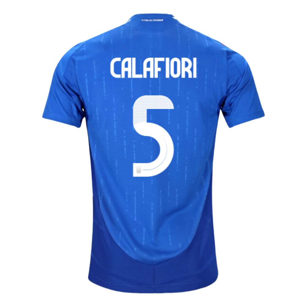 Calafiori 5 Name Set Italy 24/25 Home Jersey - ITA SPORTS