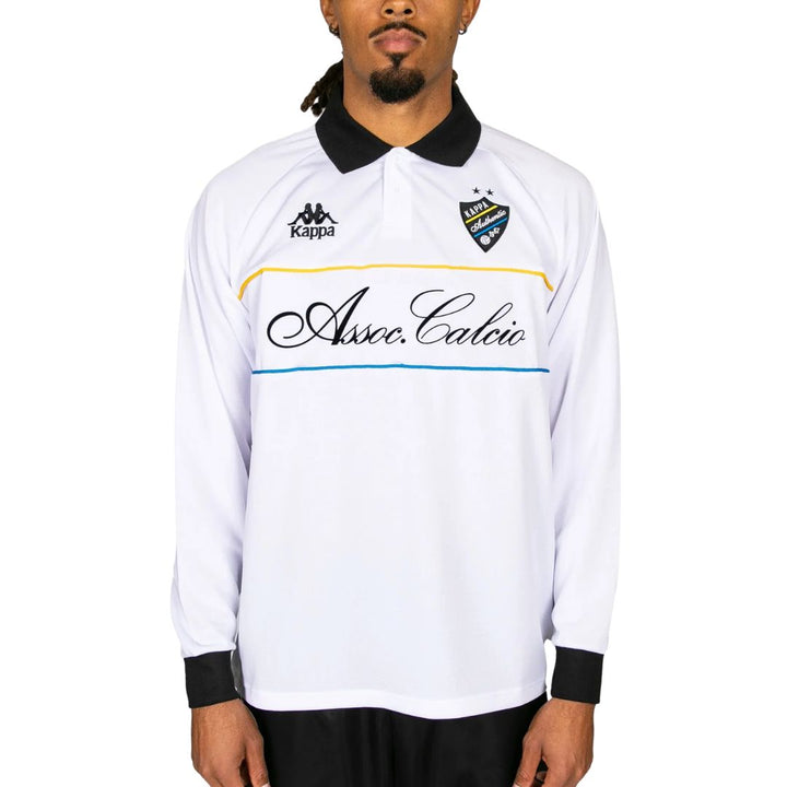 Kappa Olafure L/Sleeve Jersey – White/Black - Kappa
