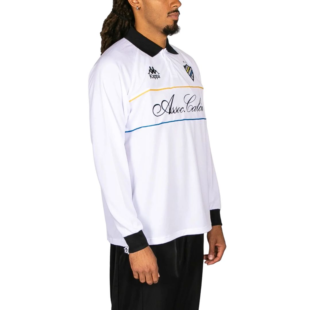 Kappa Olafure L/Sleeve Jersey – White/Black - Kappa
