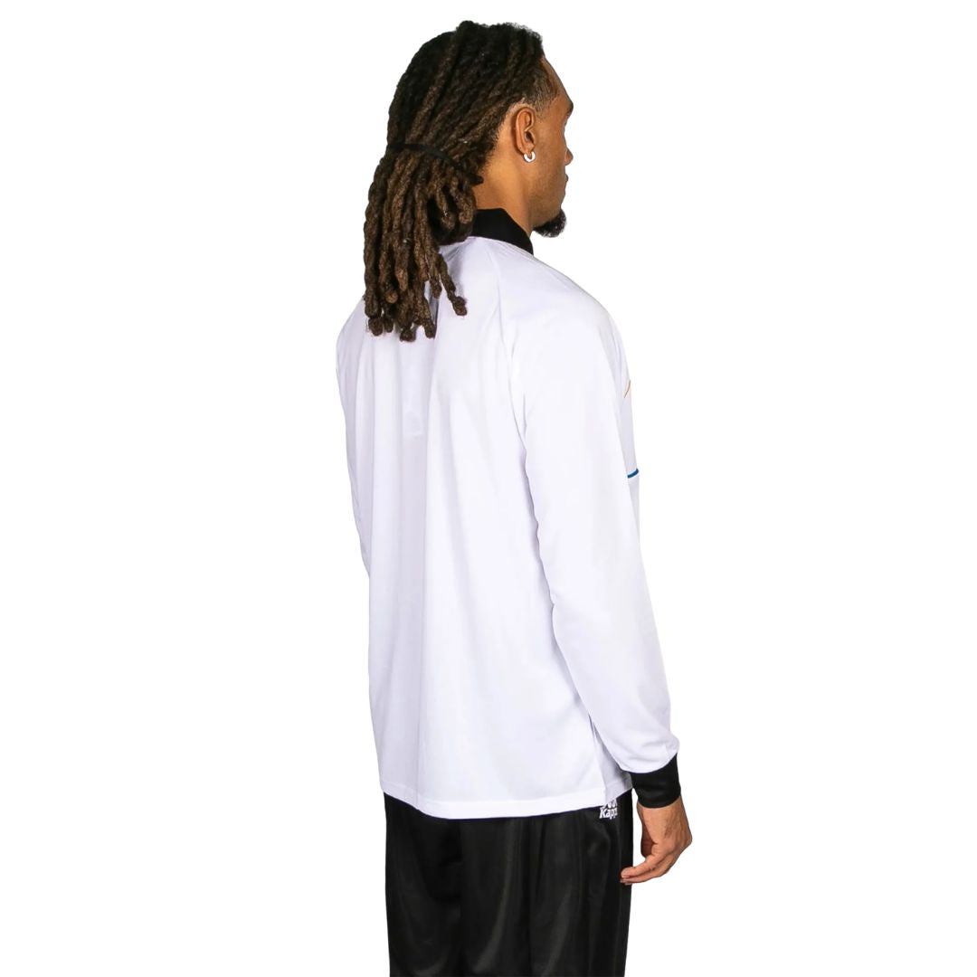 Kappa Olafure L/Sleeve Jersey – White/Black - Kappa