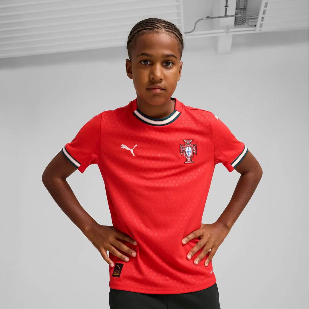 Portugal Home Jersey 2025 Kids Ronaldo 7 - ITASPORT