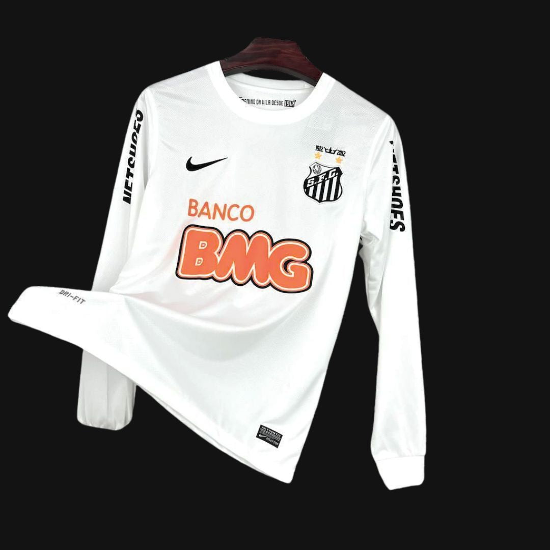 Neymar Jr. Santos FC Home Jersey 2011/12 Long Sleeve - NIKE