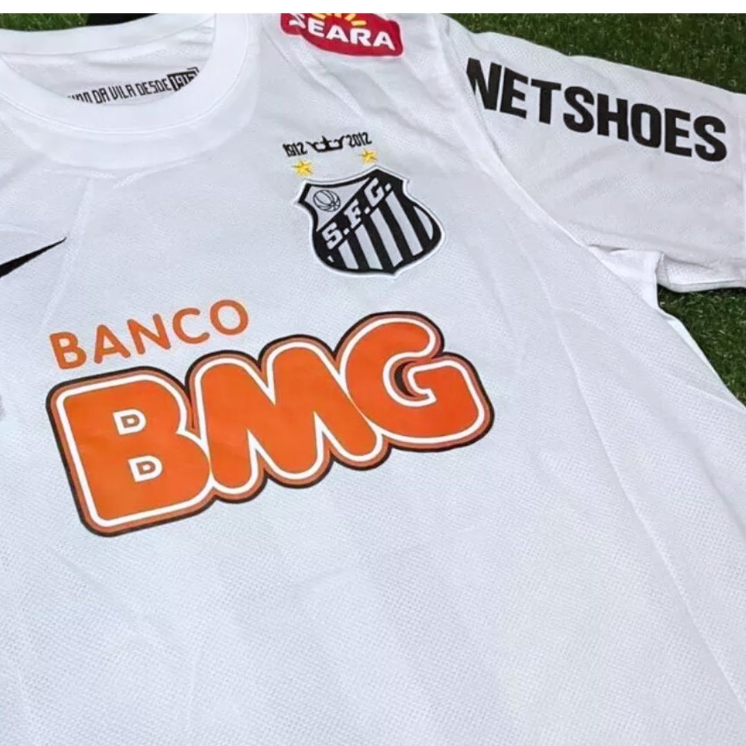 Neymar Jr. Santos FC Home Jersey 2011/12 Long Sleeve - NIKE