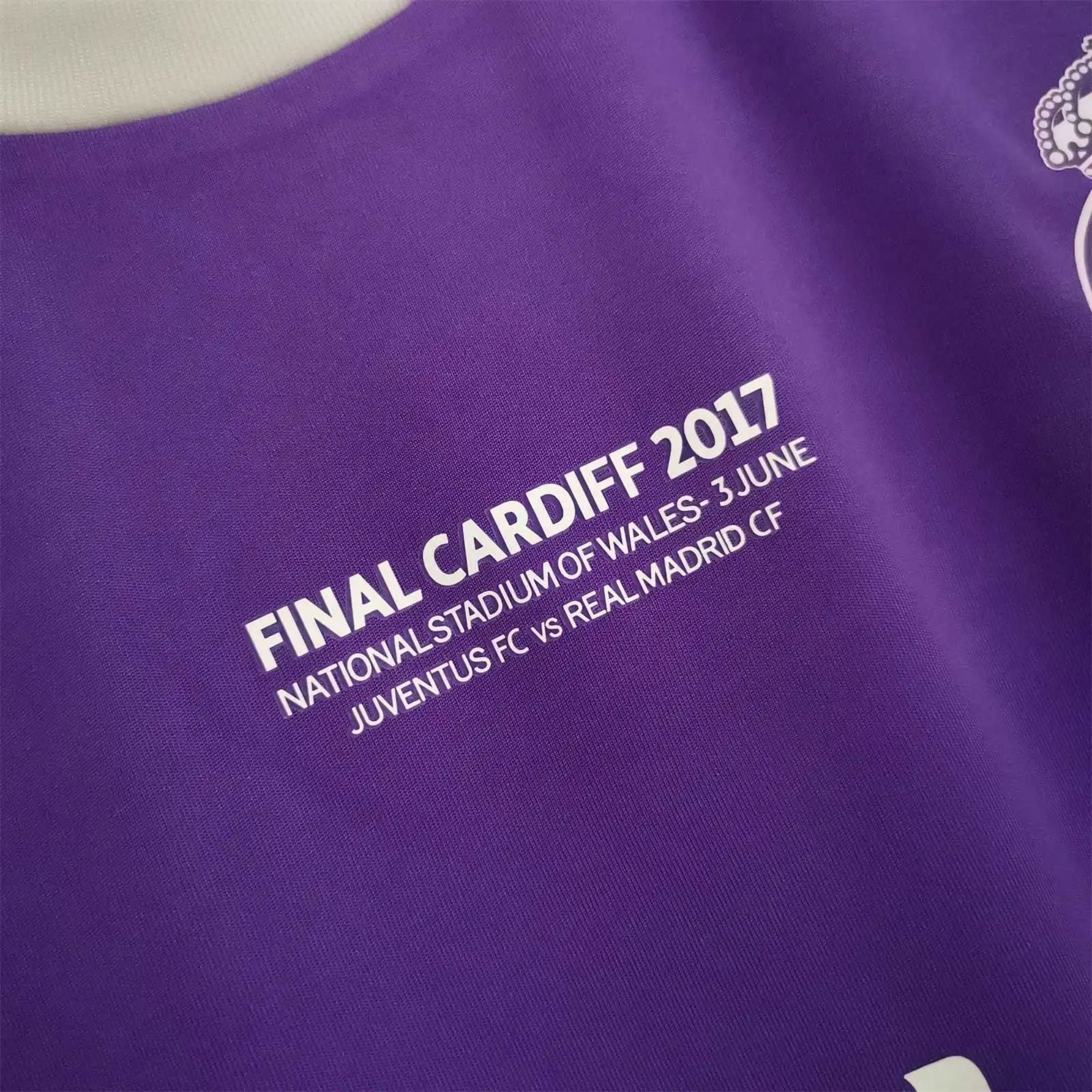 REAL MADRID 2016/17 AWAY CARDIFF FINAL JERSEY L/ SLEEVE - ITASPORT