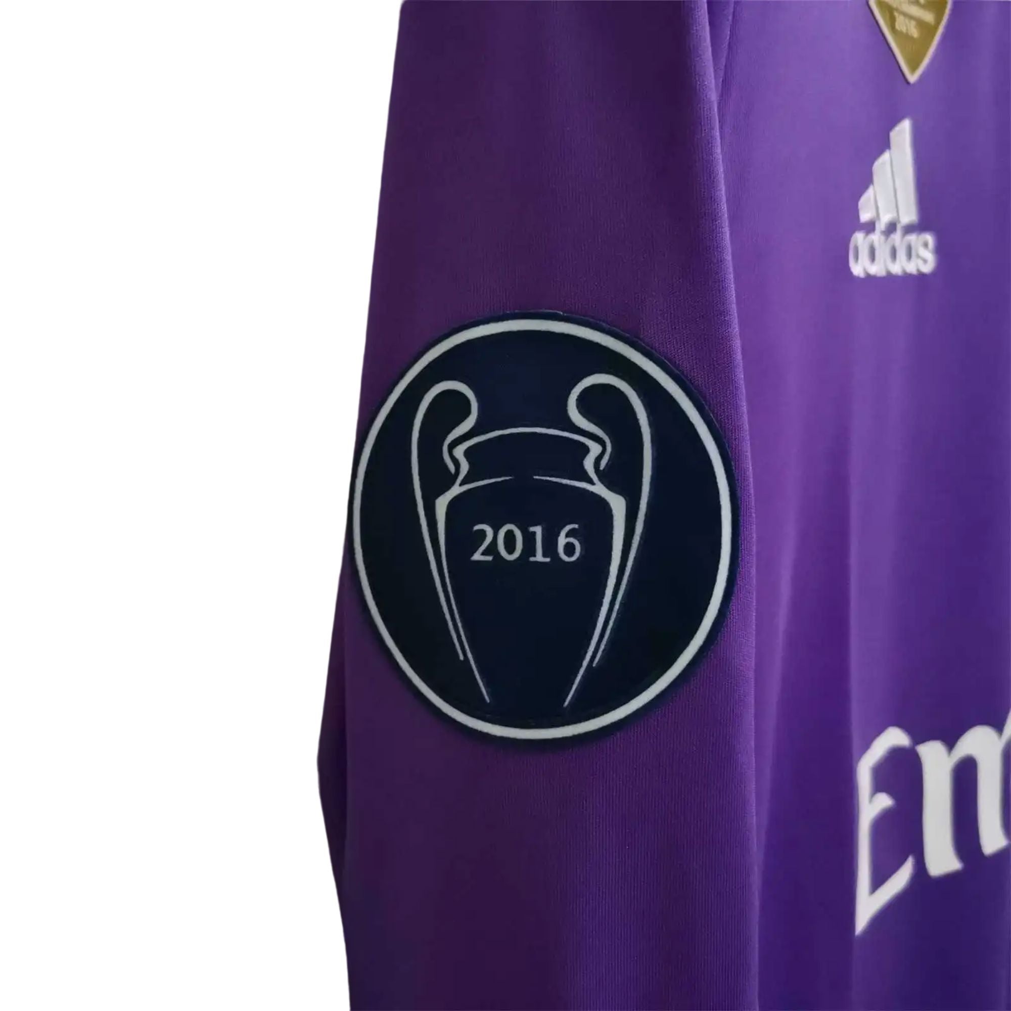 REAL MADRID 2016/17 AWAY CARDIFF FINAL JERSEY L/ SLEEVE - ITASPORT