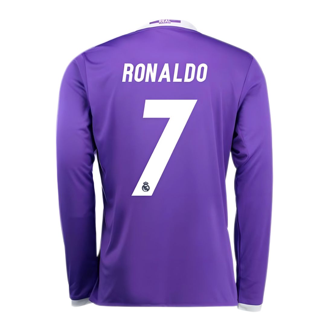 REAL MADRID 2016/17 AWAY CARDIFF FINAL JERSEY L/ SLEEVE - ITASPORT