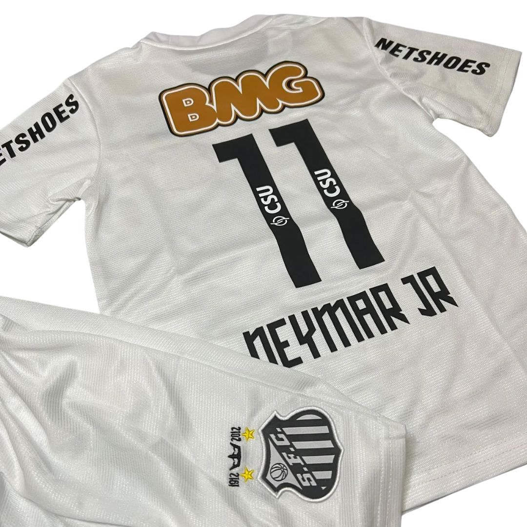 Neymar Jr. Santos FC Home Jersey 2011/12 Kids - ITASPORT
