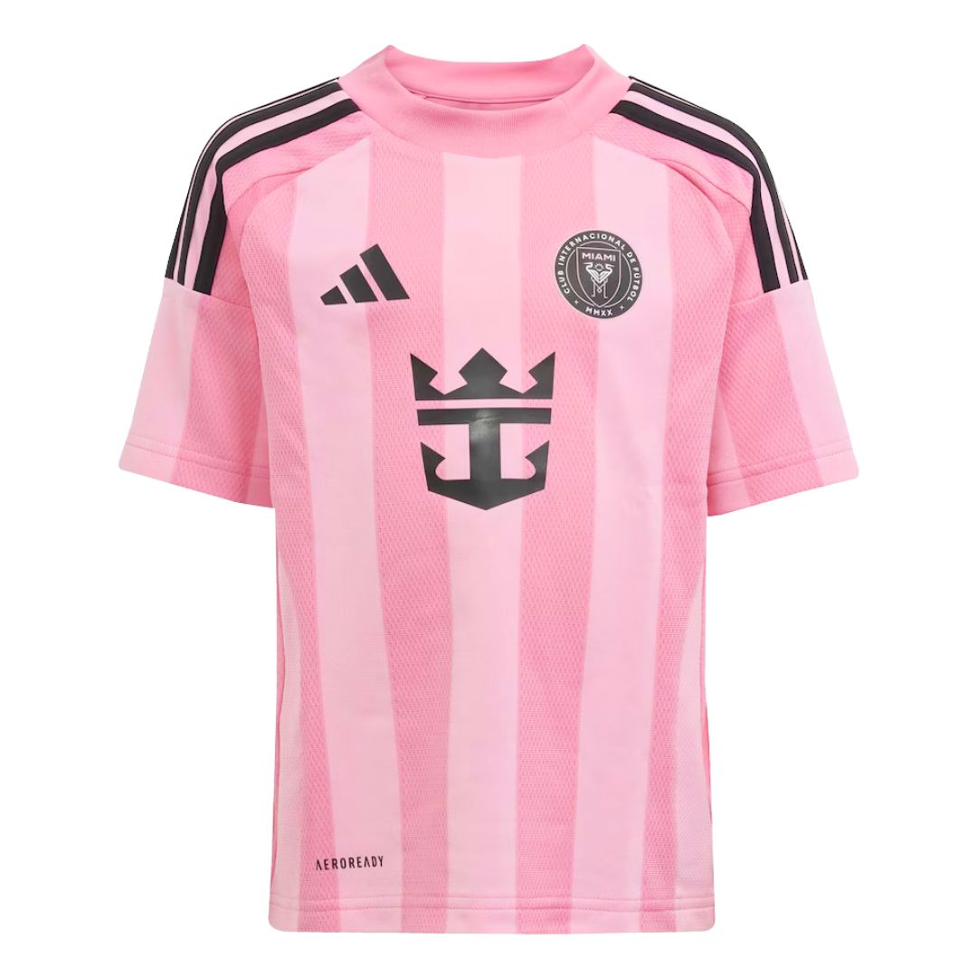 Inter Miami CF 2025 Home Jersey Kids Messi 10 - ADIDAS