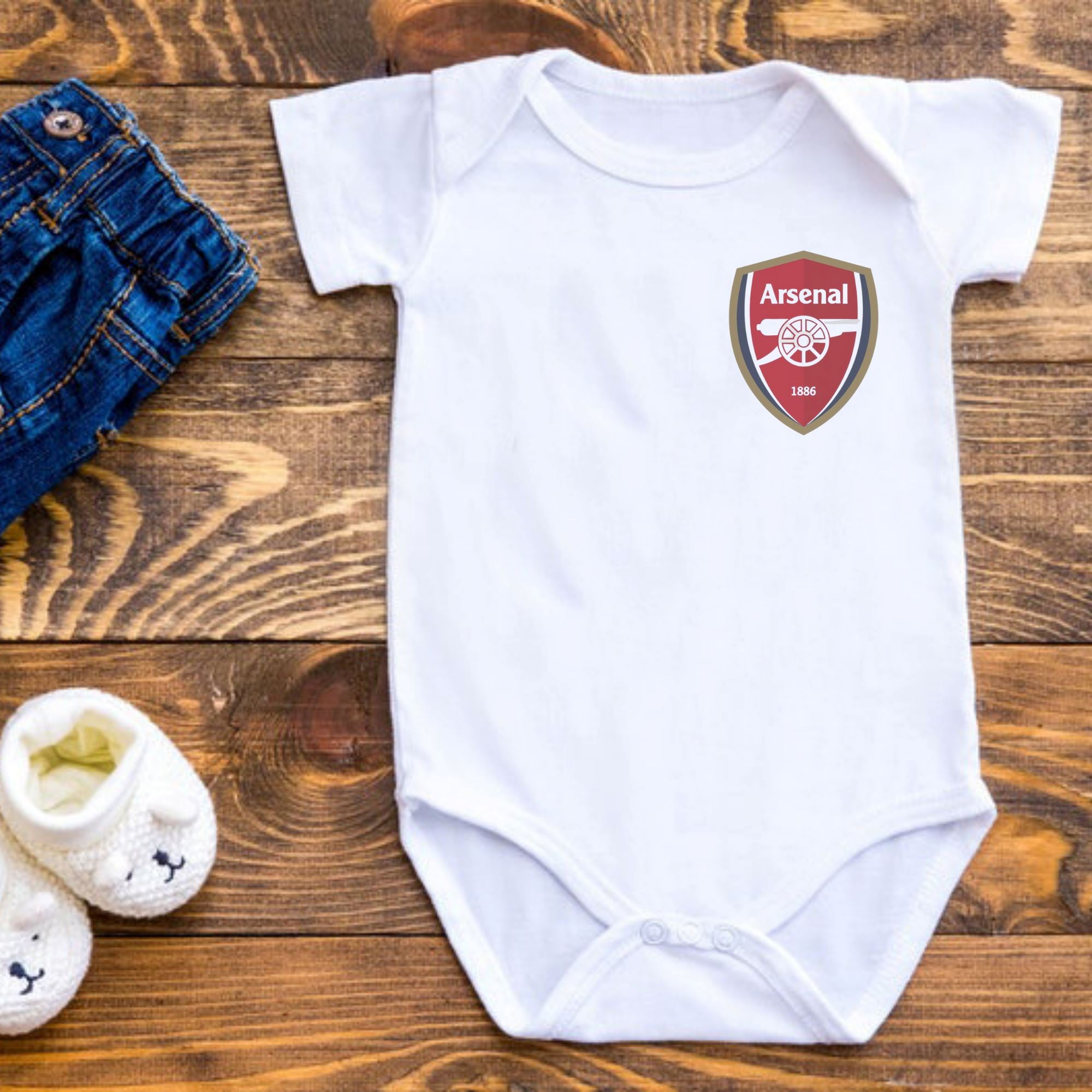 Arsenal Baby Bodysuit - ITASPORT