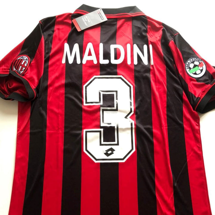 1996/97 AC Milan Jersey Maldini 3 - ITASPORT