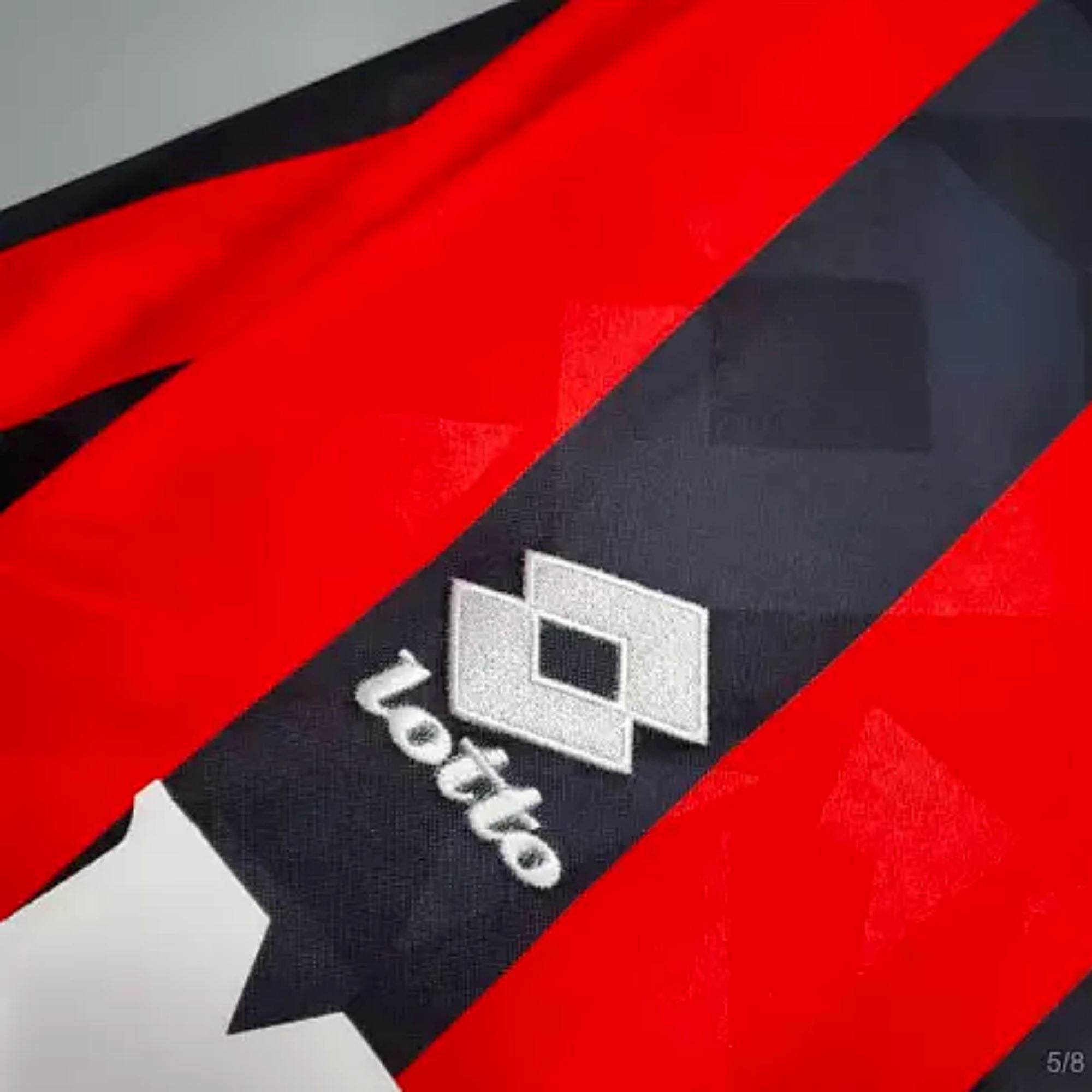 1993/94 AC Milan Home Jersey Baresi #6 - ITASPORT