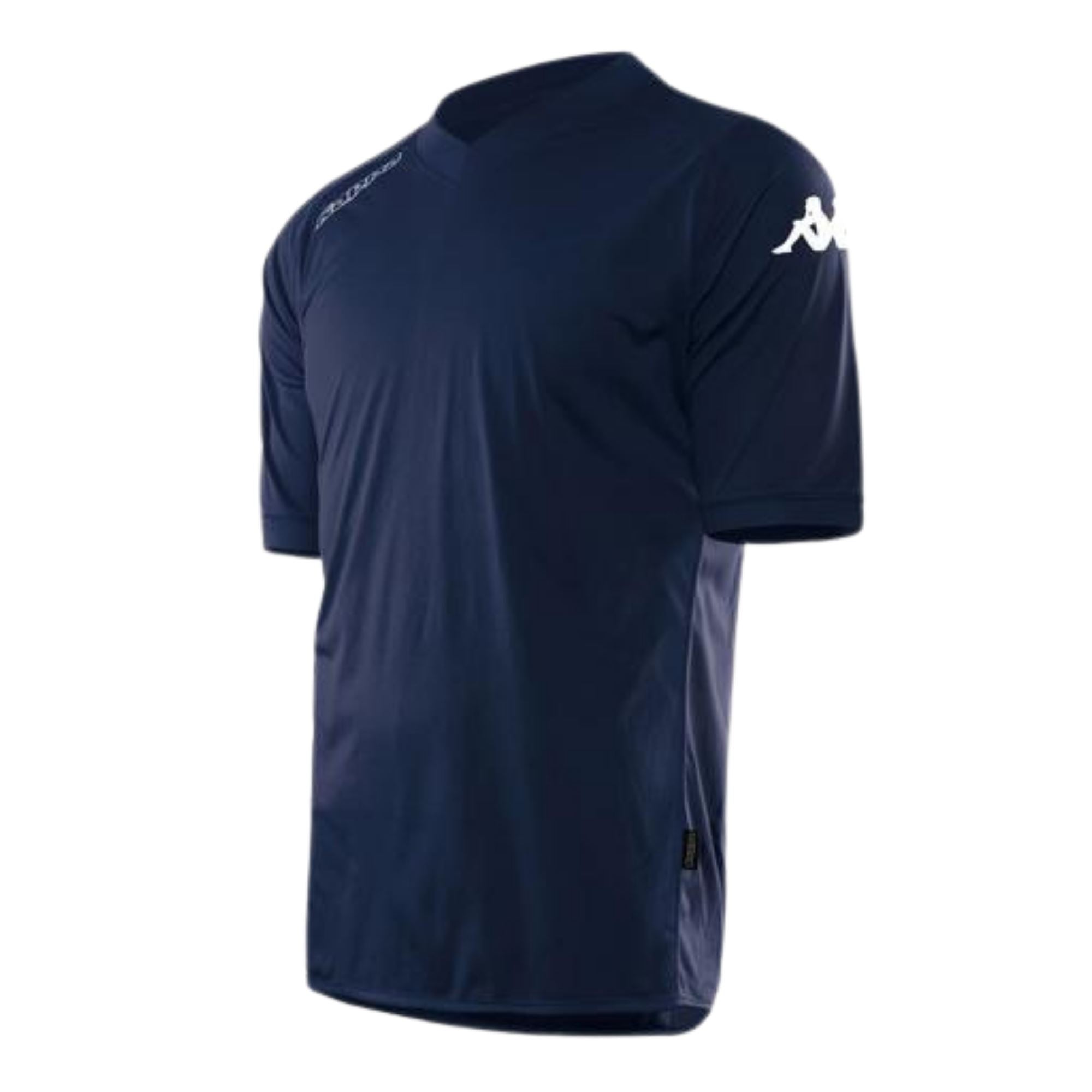 Kappa Short Sleeve Jersey Youth Navy - ITASPORT