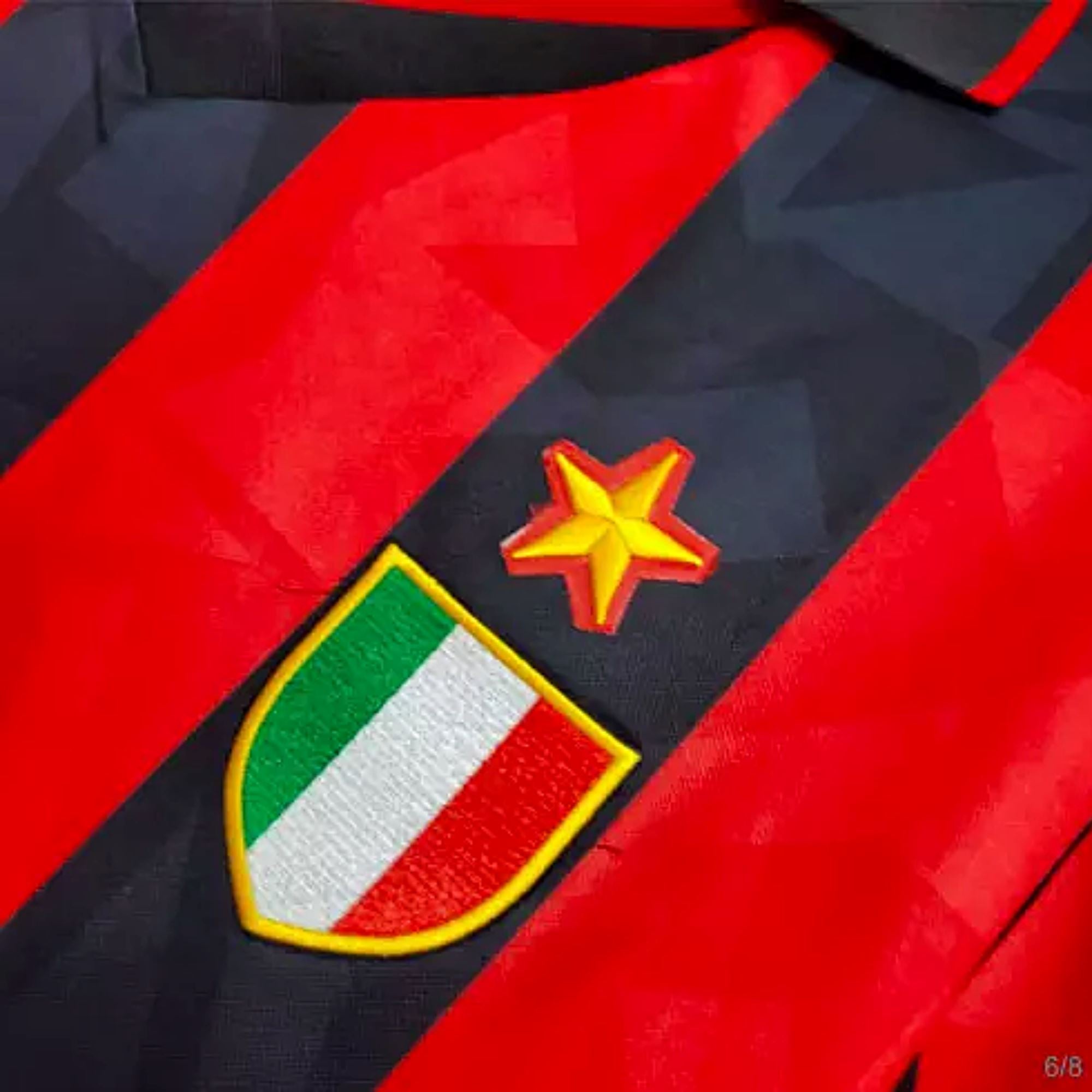 1993/94 AC Milan Home Jersey Baresi #6 - ITASPORT