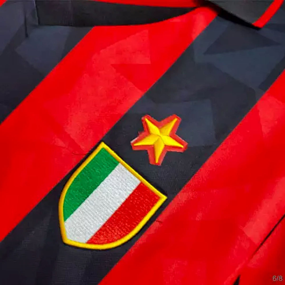1993/94 AC Milan Home Jersey Baresi #6 - ITASPORT