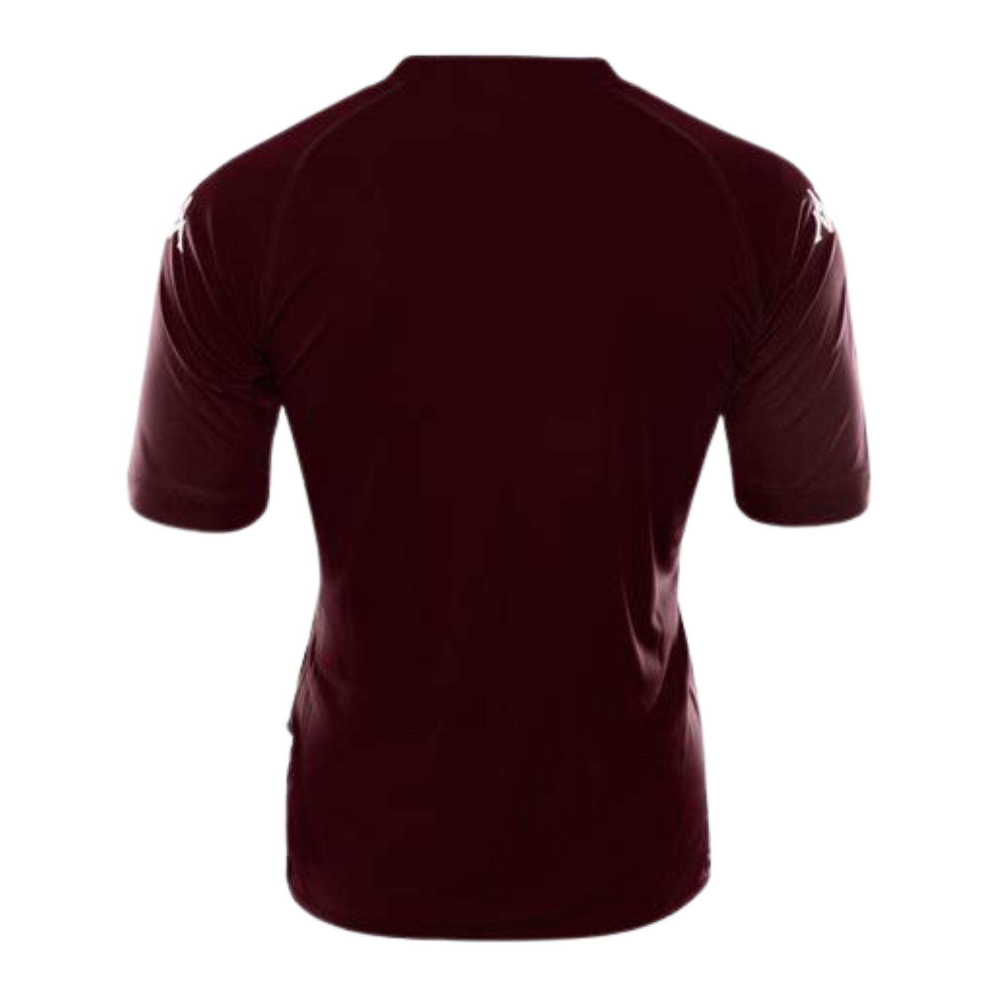 Kappa Short Sleeve Jersey Youth Maroon - ITASPORT