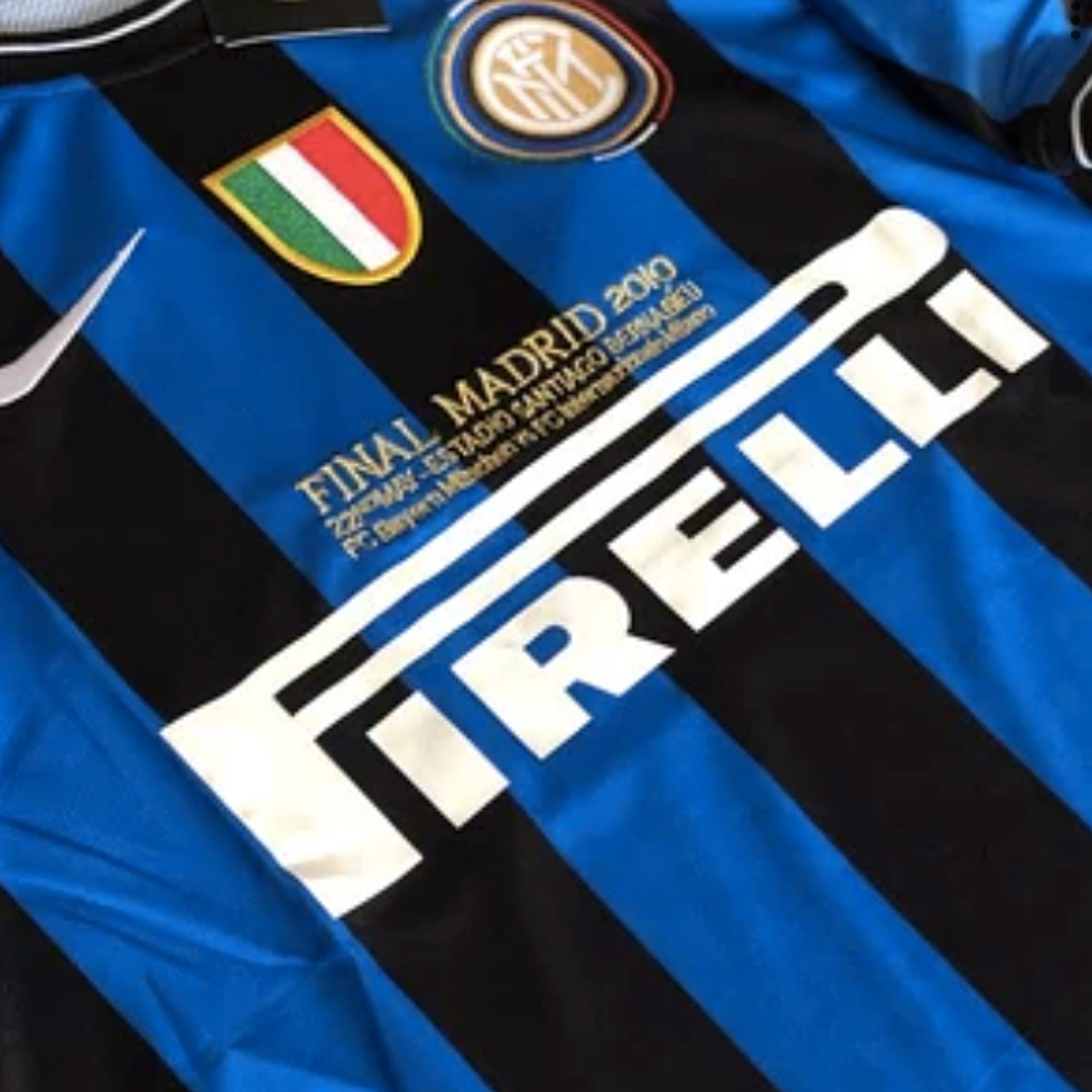 2009/10 Inter Home Jersey - Euro Final Kit - ITASPORT