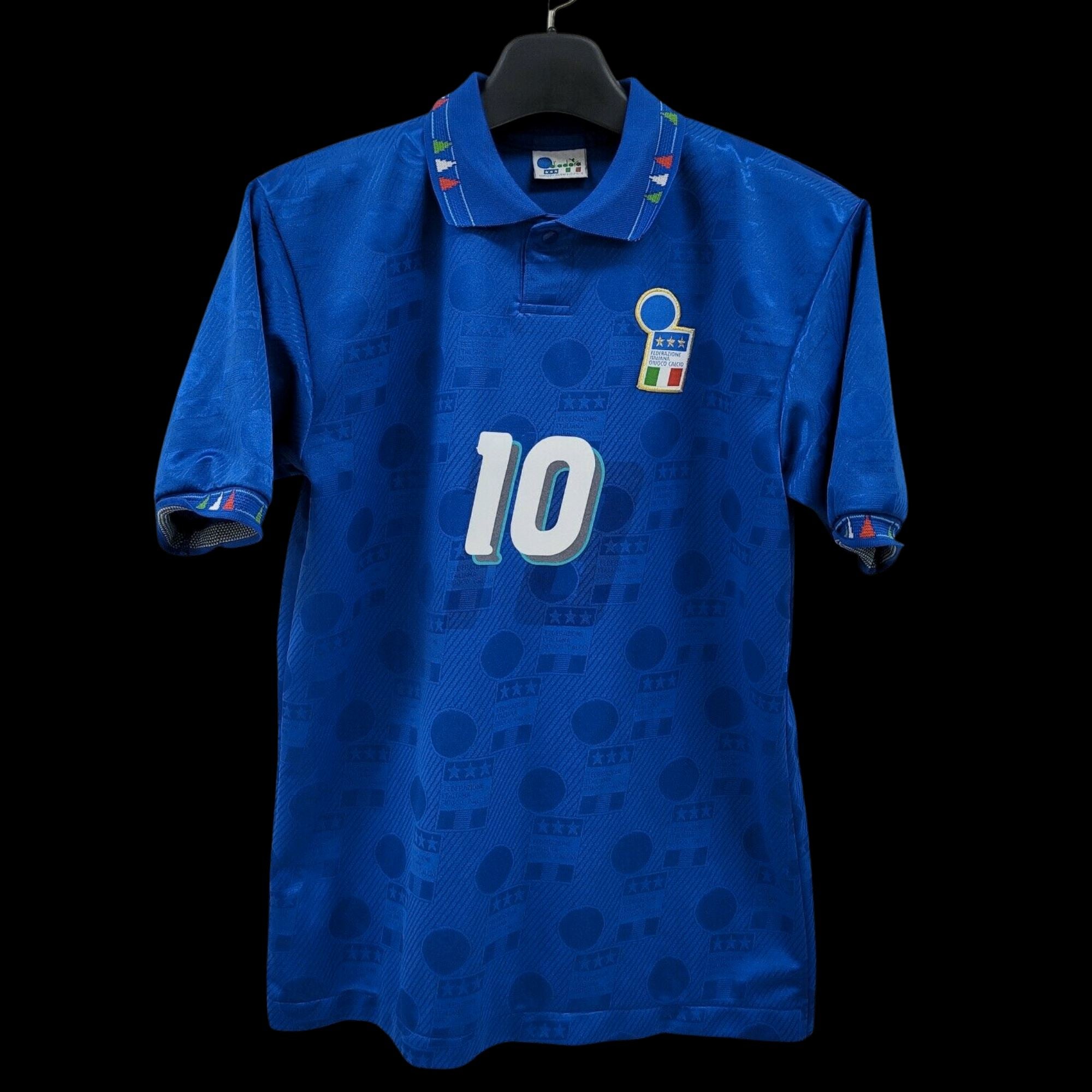 1994/95 Italy Home Jersey  Roberto Baggio #10 - ITASPORT
